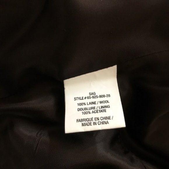 Melanie Lyne Size 16 Brown Wool jacket - Picture 4 of 4